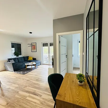 Apartament Dębowa 1 Priv Ogród Dwa Tarasy *