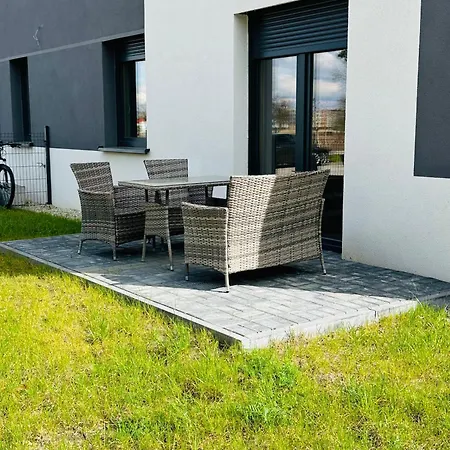 Apartament Dębowa 1 Priv Ogród Dwa Tarasy *